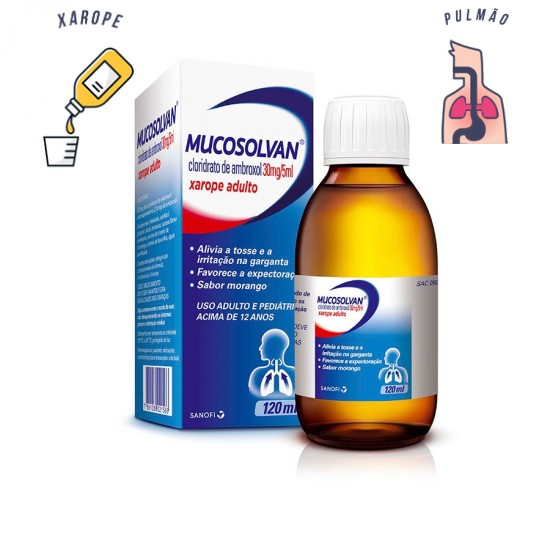 Mucosolvan xarope adulto 120 ml 
